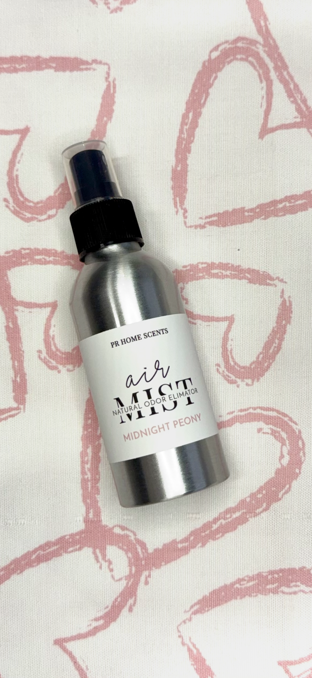 Midnight Peony Room Spray - Odor Eliminating - Non Toxic, VOC Free, Paraben Free ,Phthalate Free, Vegan Friendly, Cruelty Free, clean scent