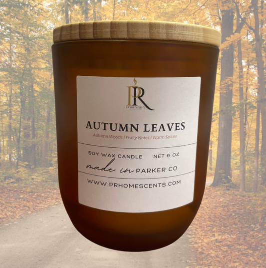Autumn Leaves 6 oz soy wax candle