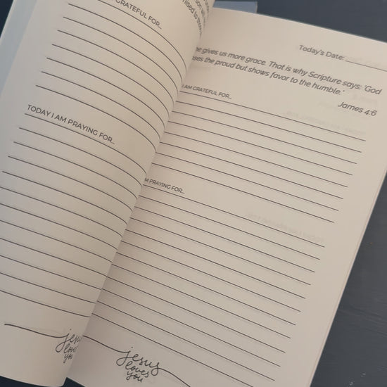 8-week Prayer Journal focusing on love, starting with John 3:16. Guided prayers & reflections for spiritual growth. Available on Shopify & Amazon.