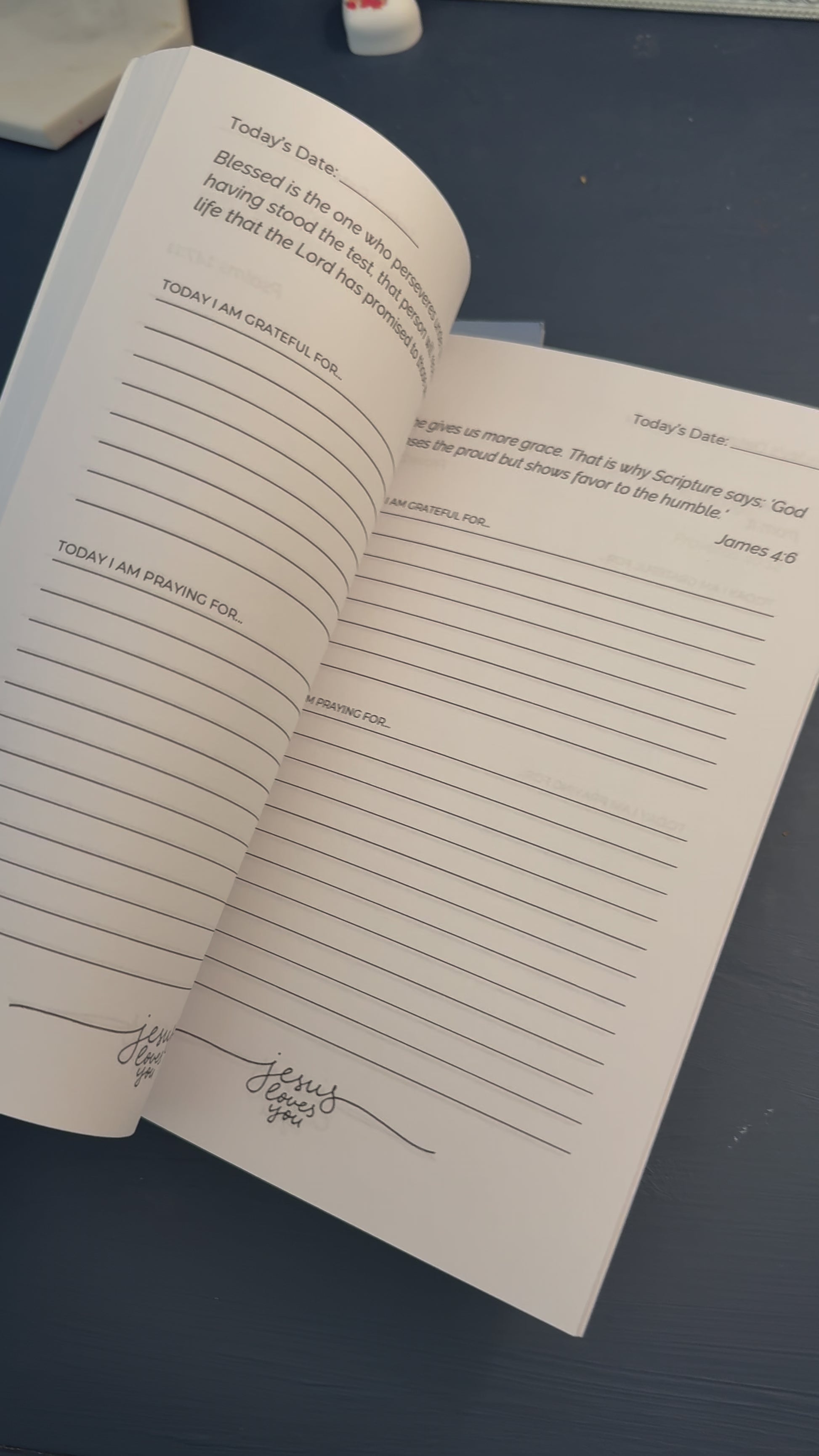 8-week Prayer Journal focusing on love, starting with John 3:16. Guided prayers & reflections for spiritual growth. Available on Shopify & Amazon.