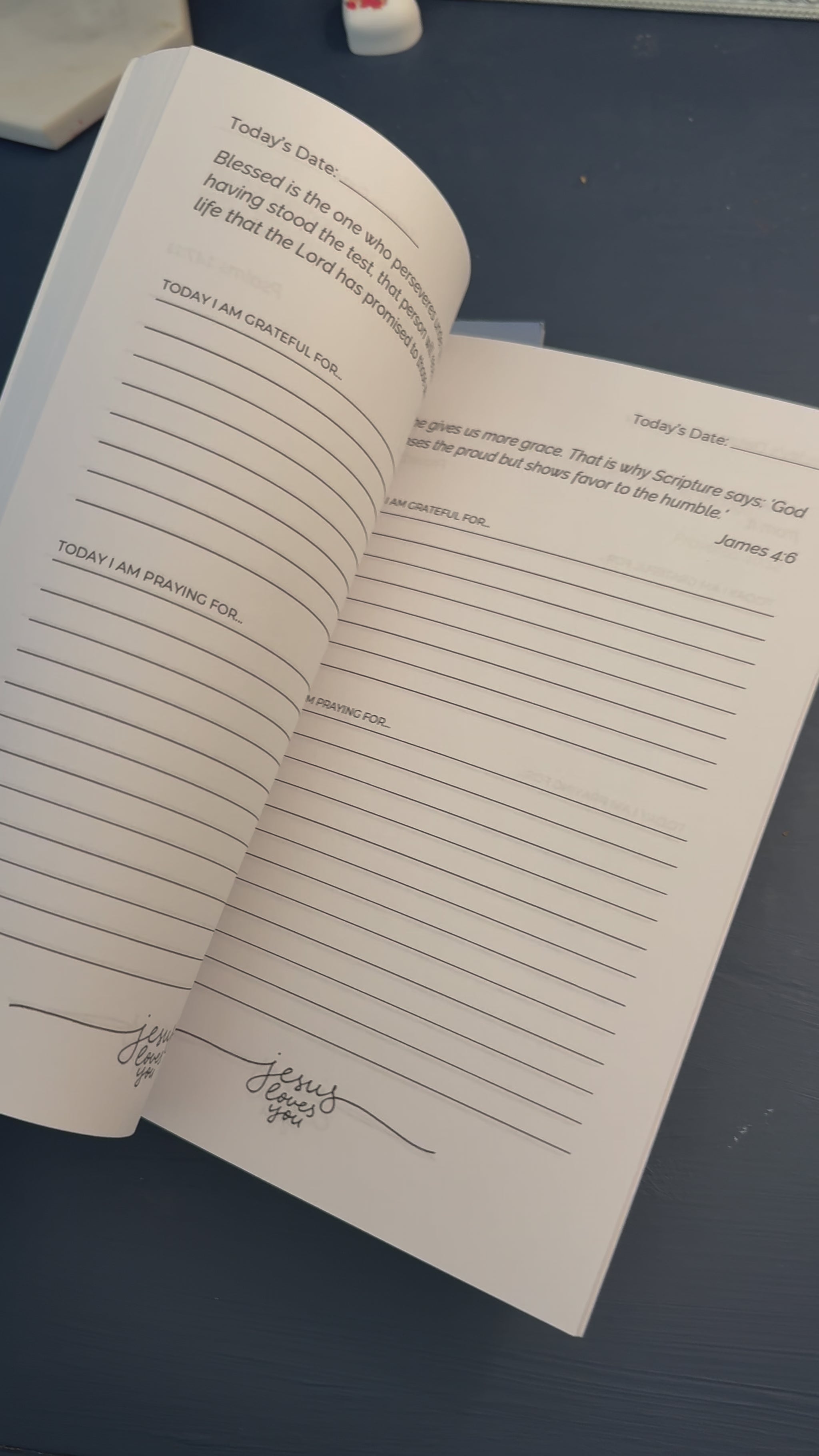 8-week Prayer Journal focusing on love, starting with John 3:16. Guided prayers & reflections for spiritual growth. Available on Shopify & Amazon.